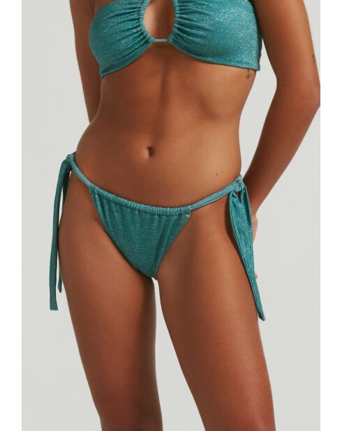 Marineblauw, medium bikinibroekje met strik Clifton Beach