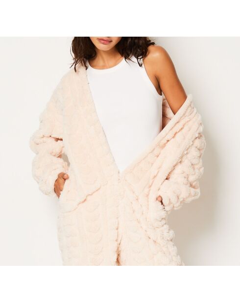 Marka poederroze jumpsuit uit één stuk