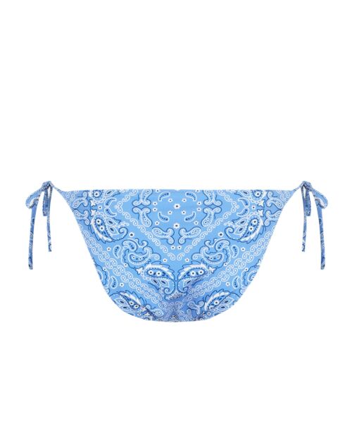 Slip con cravatta Bandana azzurra
