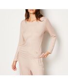 Miella bruine driedelige pyjama