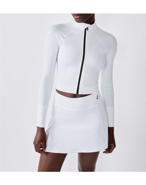 Weißes Langarmshirt Iota