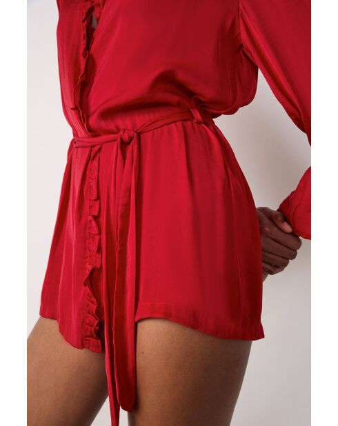 Déshabillé Declaration rouge