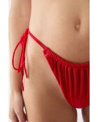Rood Braziliaans bikinibroekje van Ficelle Negara