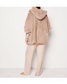Miella bruine driedelige pyjama