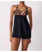 Conquest zwarte nachtjapon