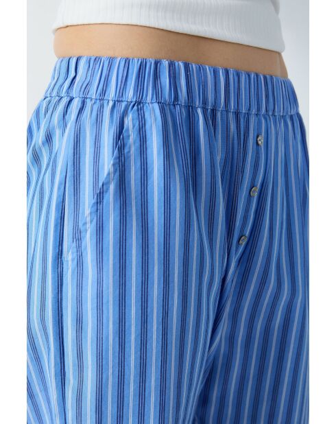 Pantalon Flocon bleu