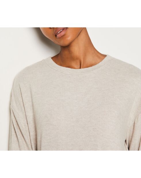 Sudadera Lisanne taupe