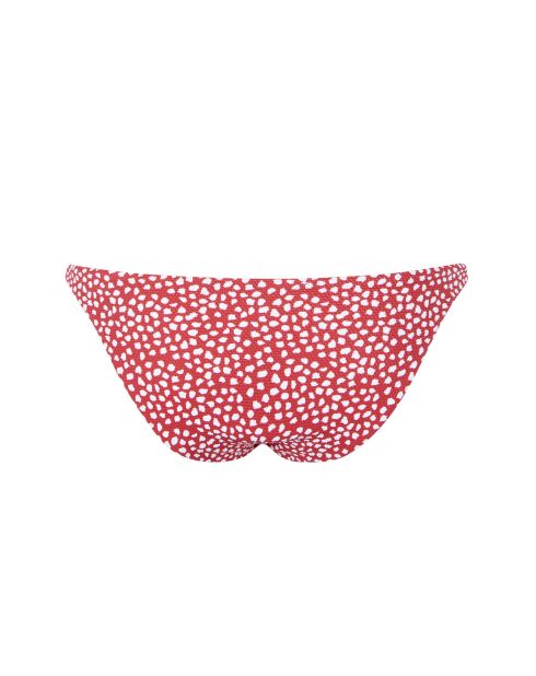 Watermeloenrood klassiek bikinibroekje