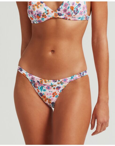 Bas de bikini classique Blossom multicolore