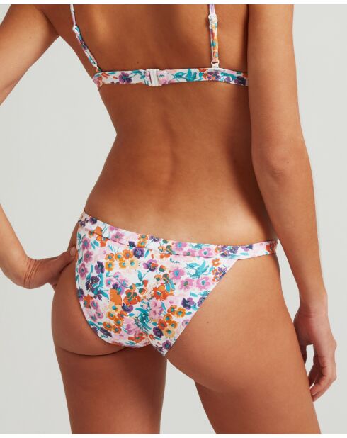 Bas de bikini classique Blossom multicolore