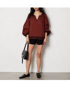 Bluse Jule mit Roststickerei