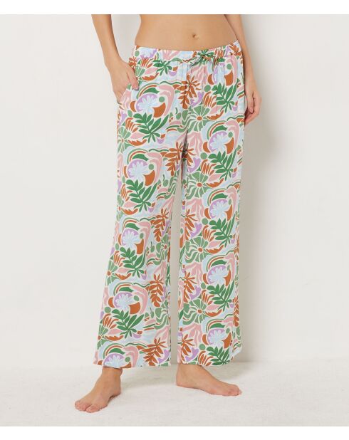 Mehrfarbig bedruckte Vaiana-Hose