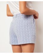 Taylor blauwe korte broek