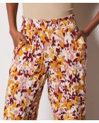 Anita broek met veelkleurige print