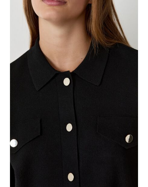 New Fei schwarzer Cardigan