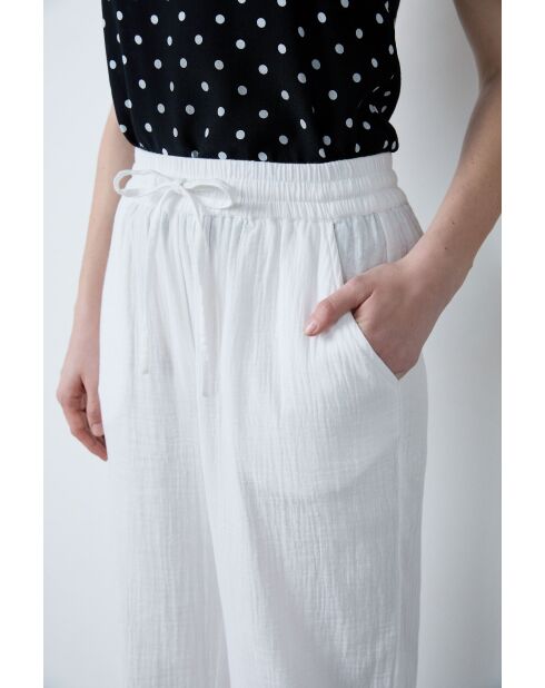 Pantalon Conny blanc