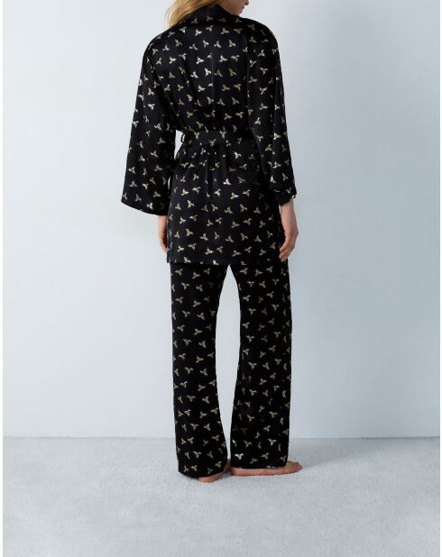 Déshabillé Tige noir