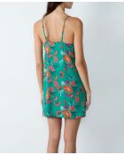 Camicia da notte verde Fiego