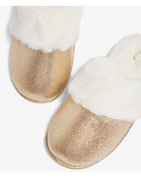 Mules Maelle dorées