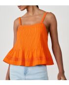 Canotta Alice Brod Alice Brod color albicocca