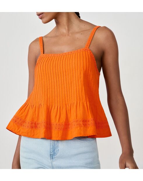 Canotta Alice Brod Alice Brod color albicocca