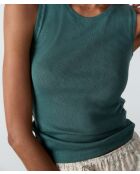 Camiseta sin mangas verde abeto Bayside