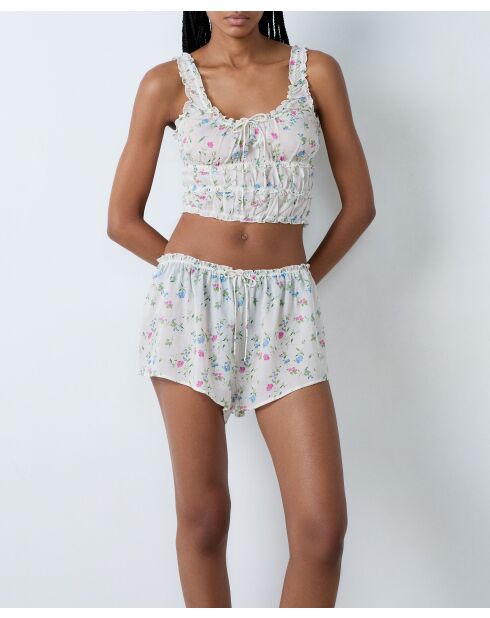 Prati top met bloemenprint