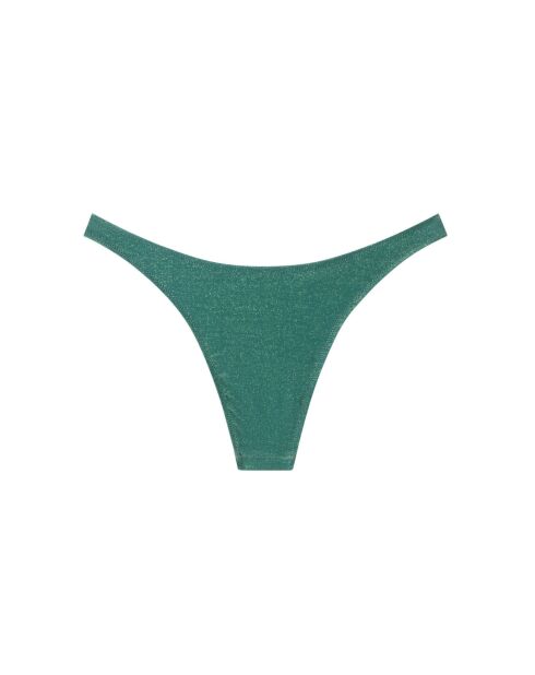 Mittelgroße Bikinihose Lucky, grün