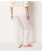 Tiger Jacquard linnen broek