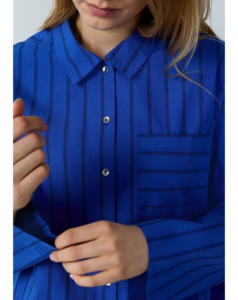 Frozy koningsblauw hemd