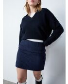 Gonna blu scuro Penelope ray