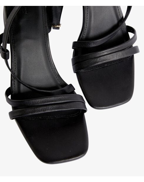 Sandalias negras Hortense