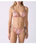 Braguita de bikini Arizonalove con lazo multicolor