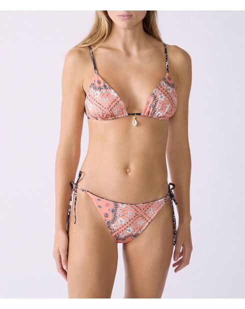 Arizonalove Bikinihose mit mehrfarbiger Krawatte