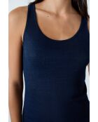 Marineblauwe tanktop Ganga van Marcel