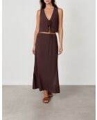 Falda marrón Annaita