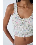 Prati top met bloemenprint