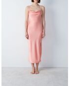 Korallenrotes funkelndes Nachthemd