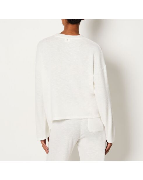 Sudadera Lousanne ecru