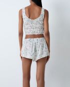 Prati top met bloemenprint