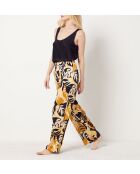 Bendjy-broek met gele print