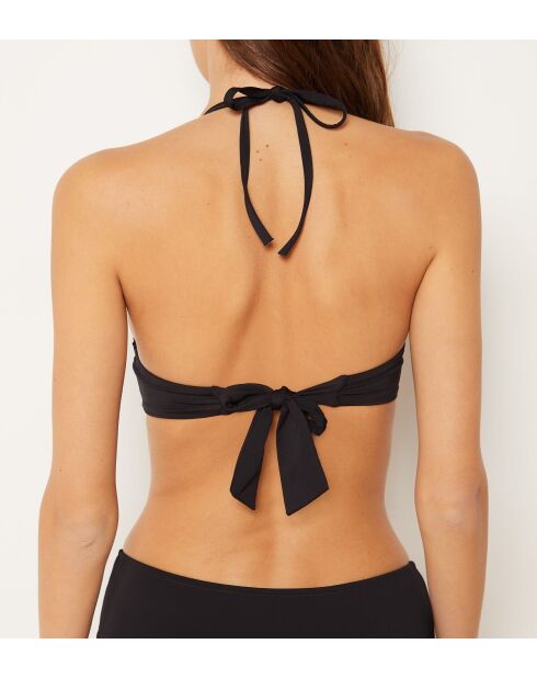 Klassischer Push-up-BH mit Bügel und schwarzer Perfect-Schale