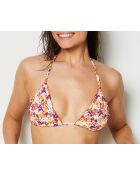 BH mit Figuera-Print ohne Dreiecksbügel und ohne Schale auf weißem Hintergrund