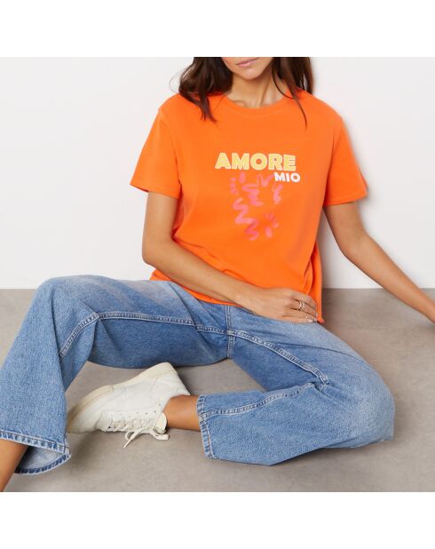 Armel orangefarbenes T-Shirt