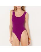 Badpak uit één stuk zonder montuur zonder schelp Onesize van etam cassis