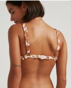 Haut de bikini balconnet Habanera marron