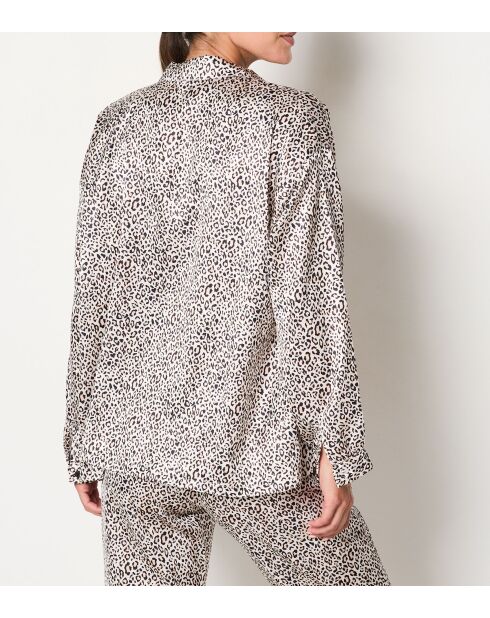 Beo ecrufarbenes Hemd mit Aufdruck