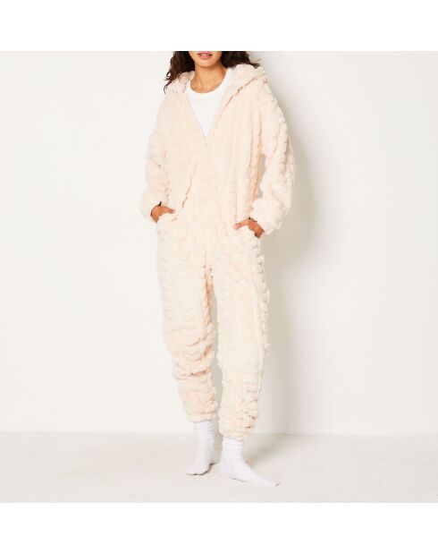 Marka poederroze jumpsuit uit één stuk