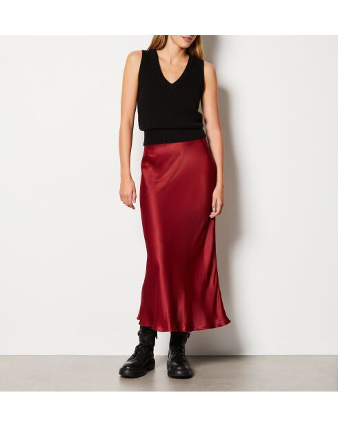 Jupe Rana bordeaux