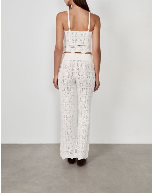 Ecru broek Gaurine